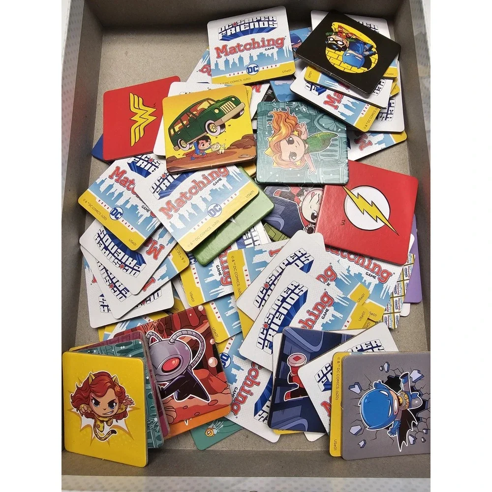 Wonder Forge DC Super Friends Matching Game for Boys &‎ Girls Age 3 and Up